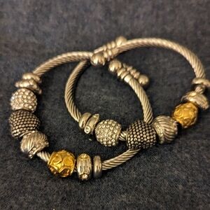 Emma Skye jewelry designs, 6 inch charm stainless steel bracelet!